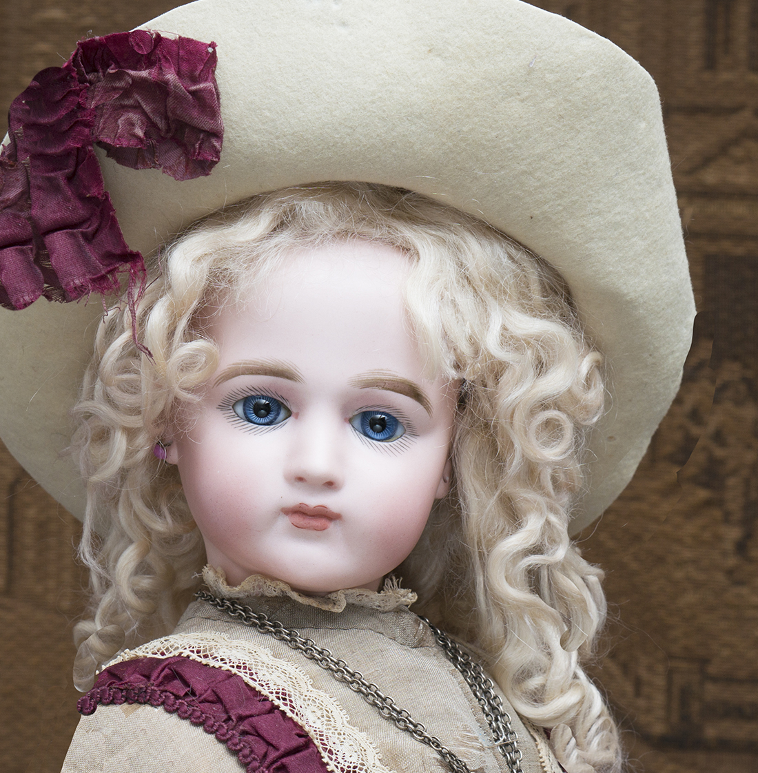 25in Portrait Fashion Jumeau doll