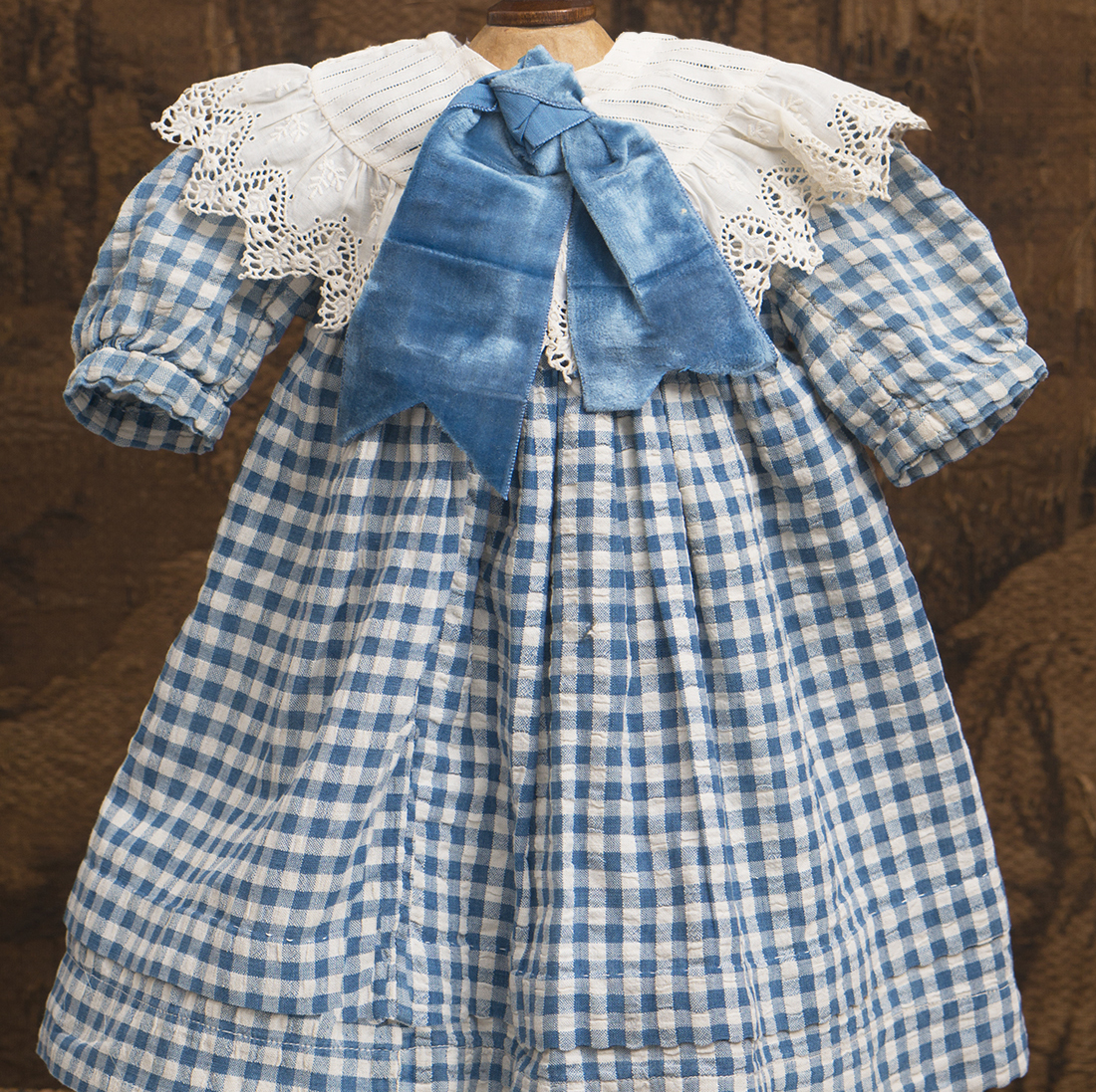 Antique Original Checkered dress