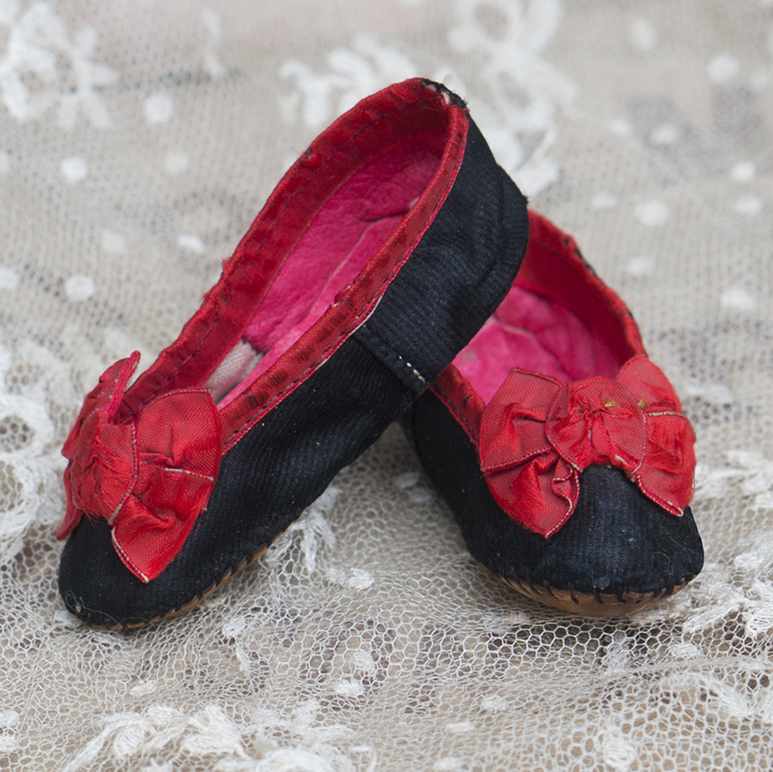 Antique Leather Slippers  Shoes 