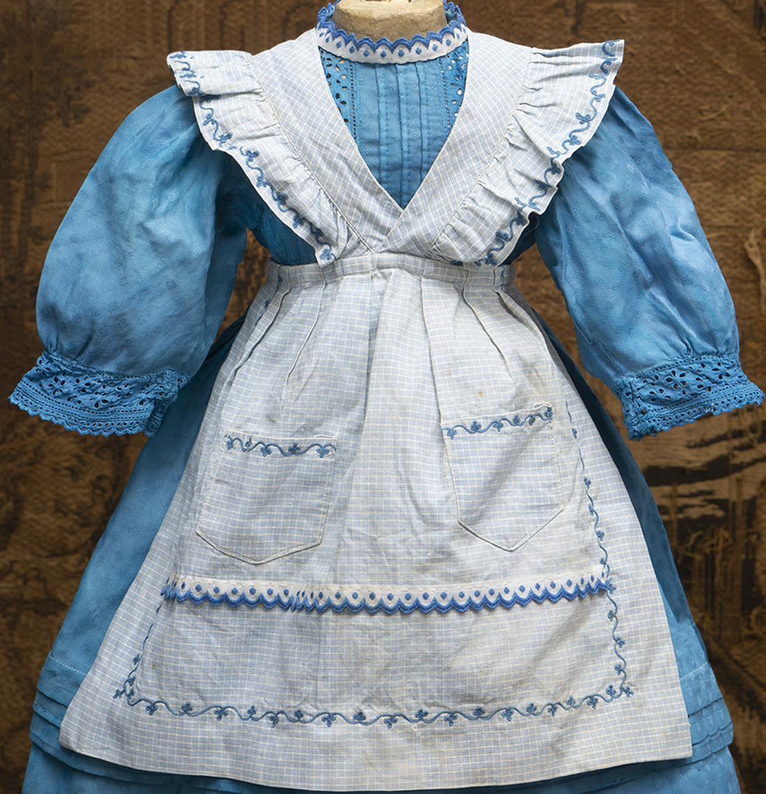 Antique dress and apron