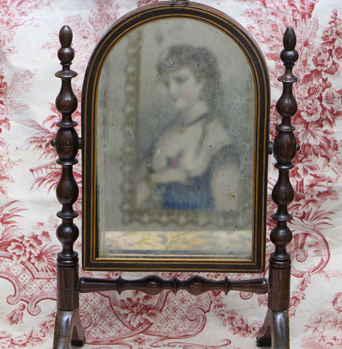 Antique Psyche Mirror