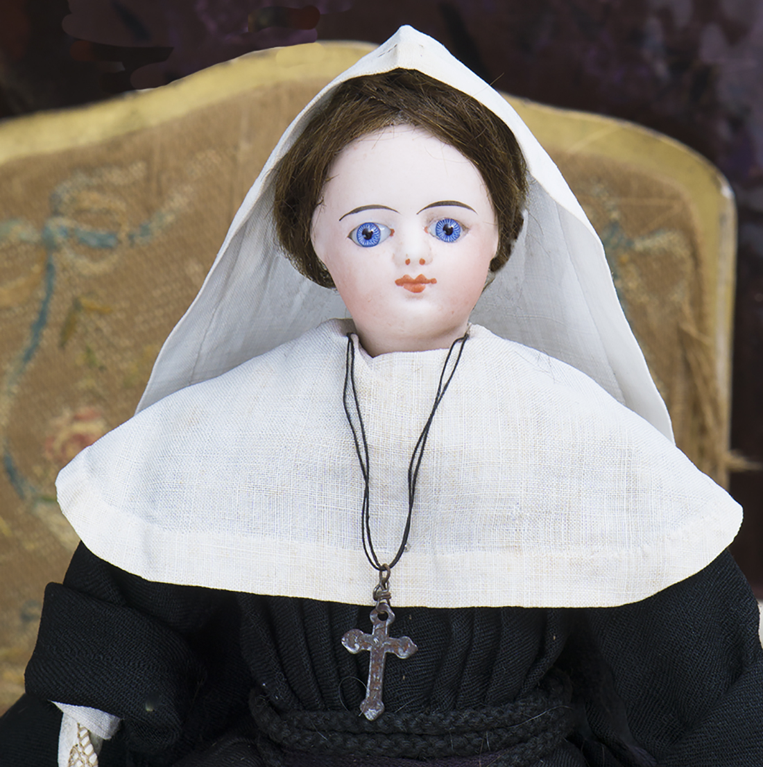 Antique Gaultier Nun Doll