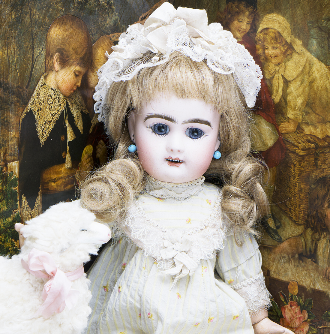 Denamur open mouth doll