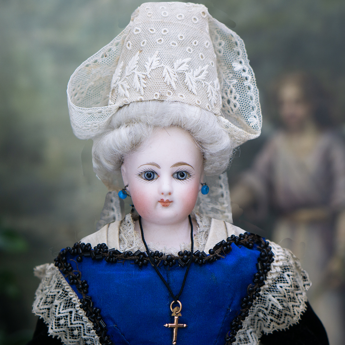 French fashion poupee in Brittany costume