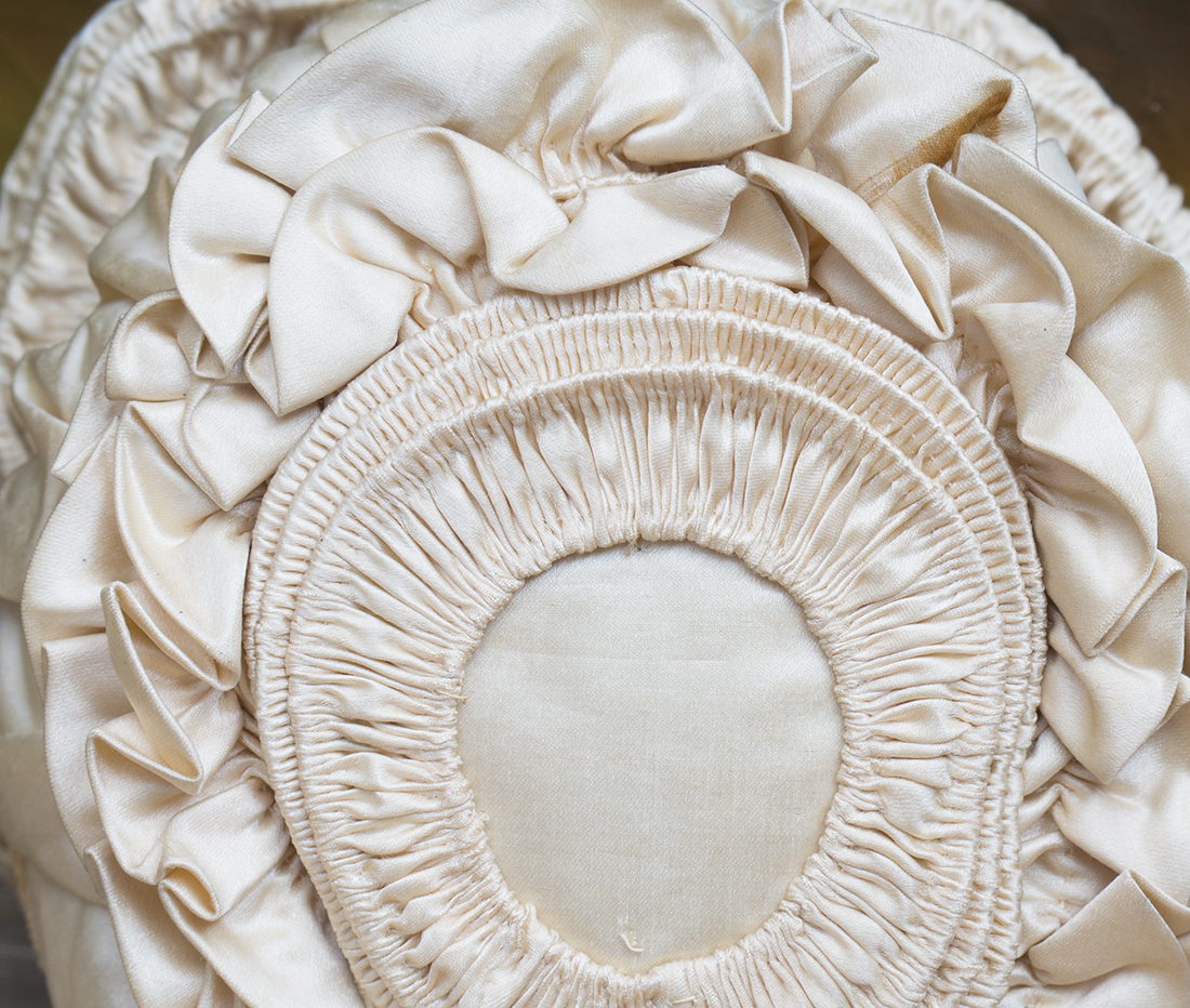 Antique Silk Bonnet