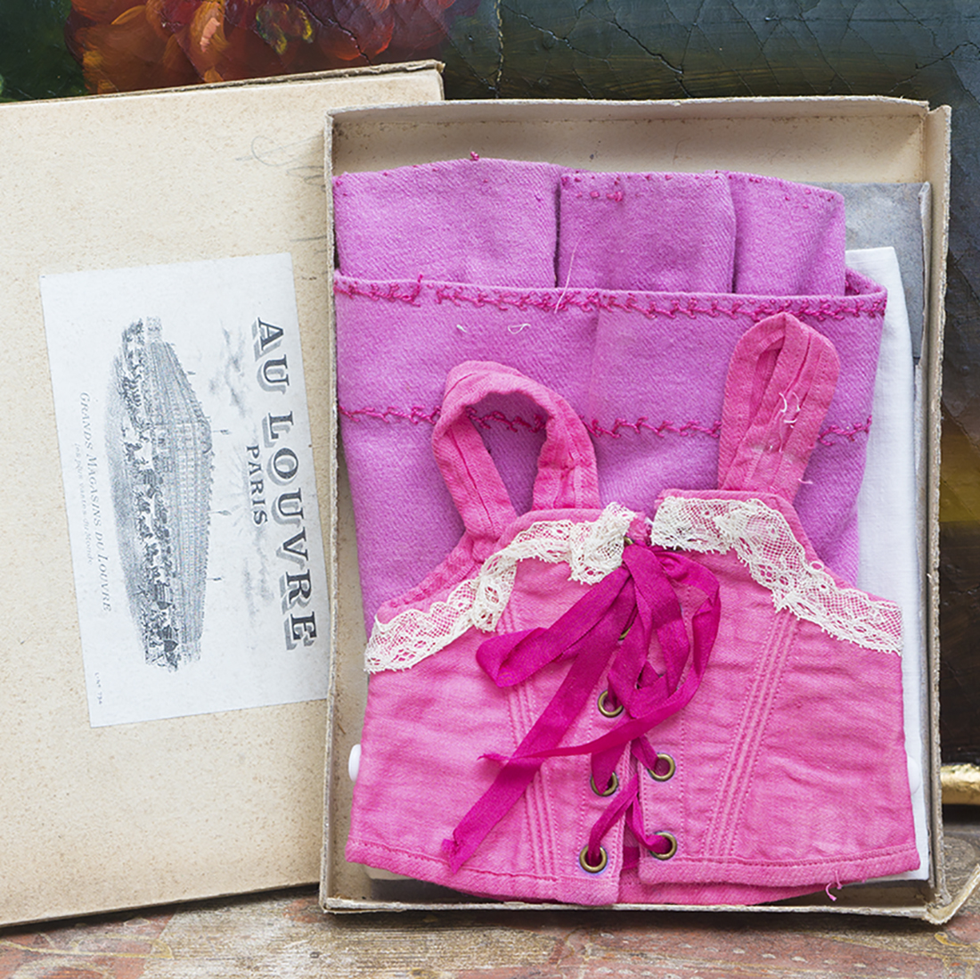 Antique French Underwear Set