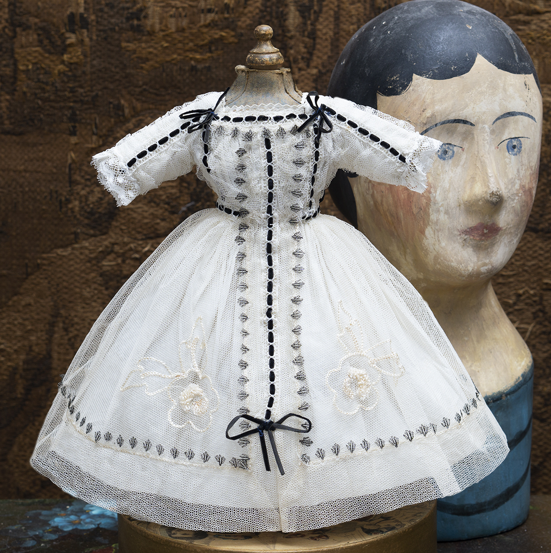 Antique doll dress