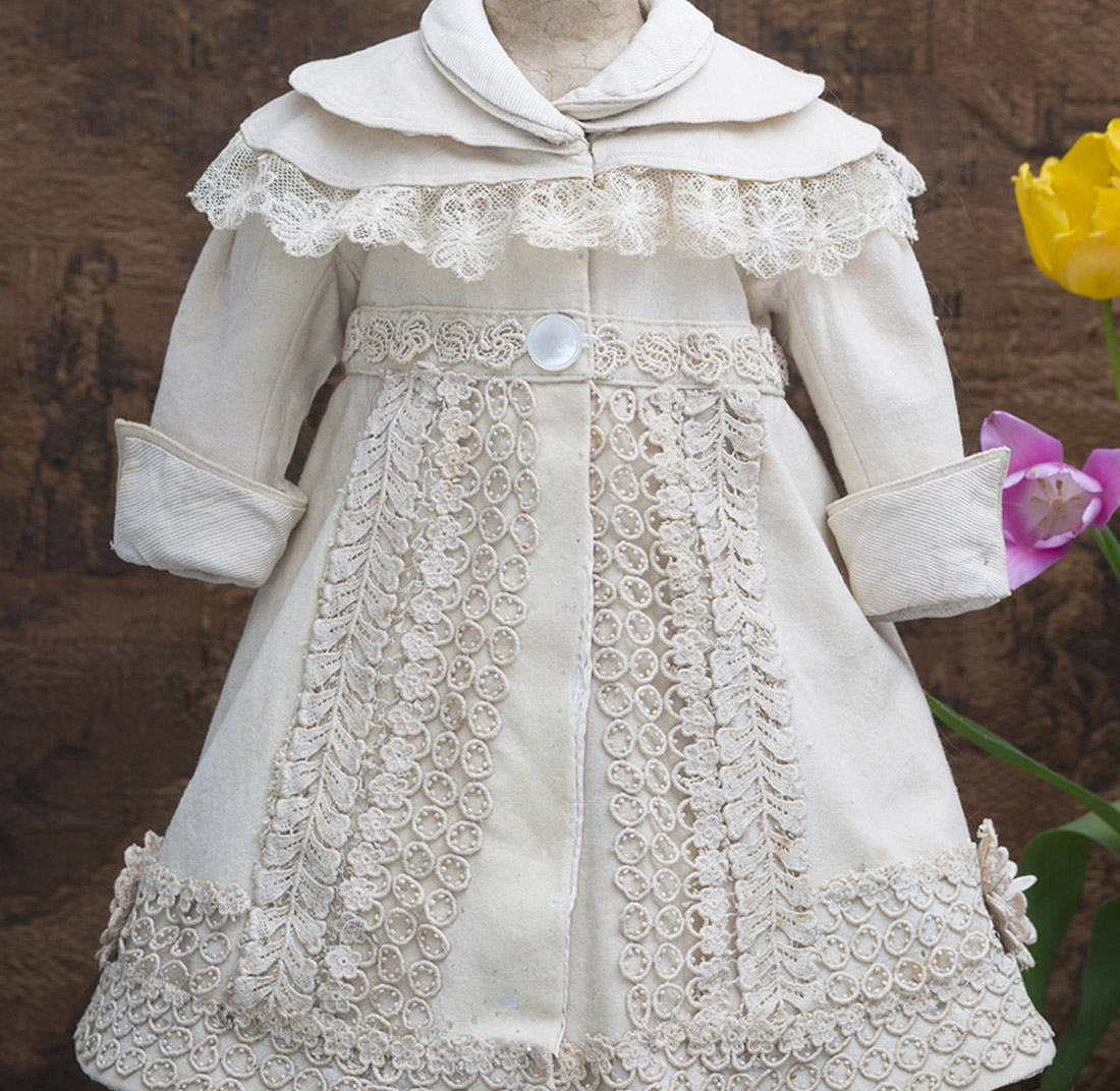 Antique doll coat