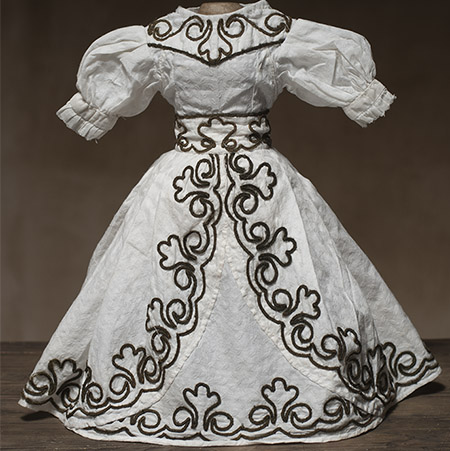 Antique Original dress for fashion doll