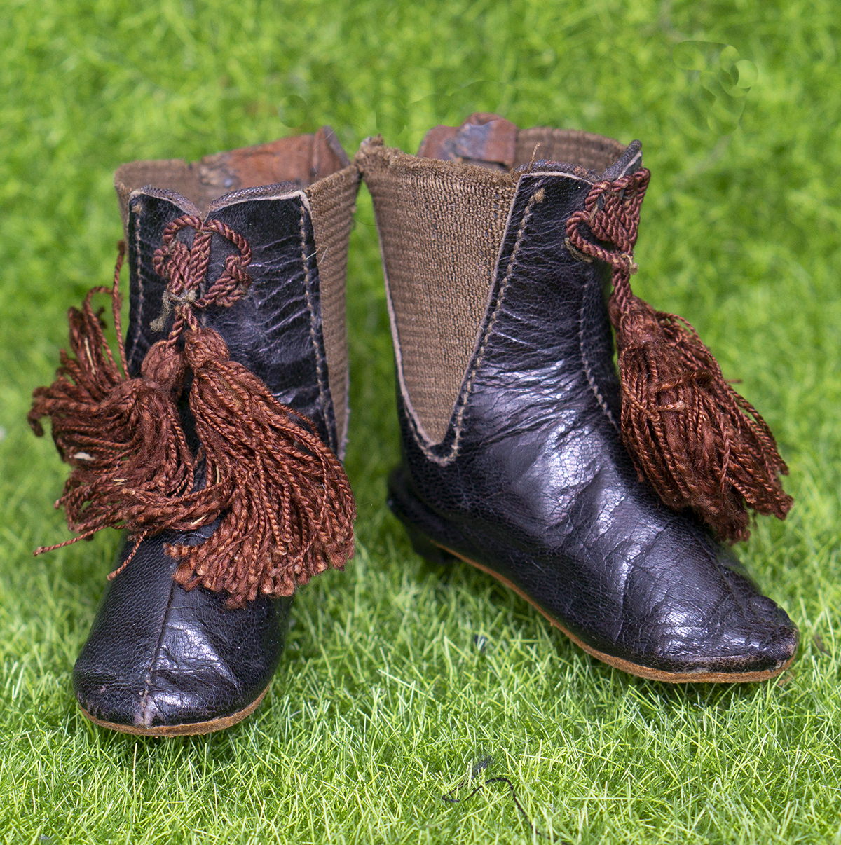 Antique Russian Huret style boots