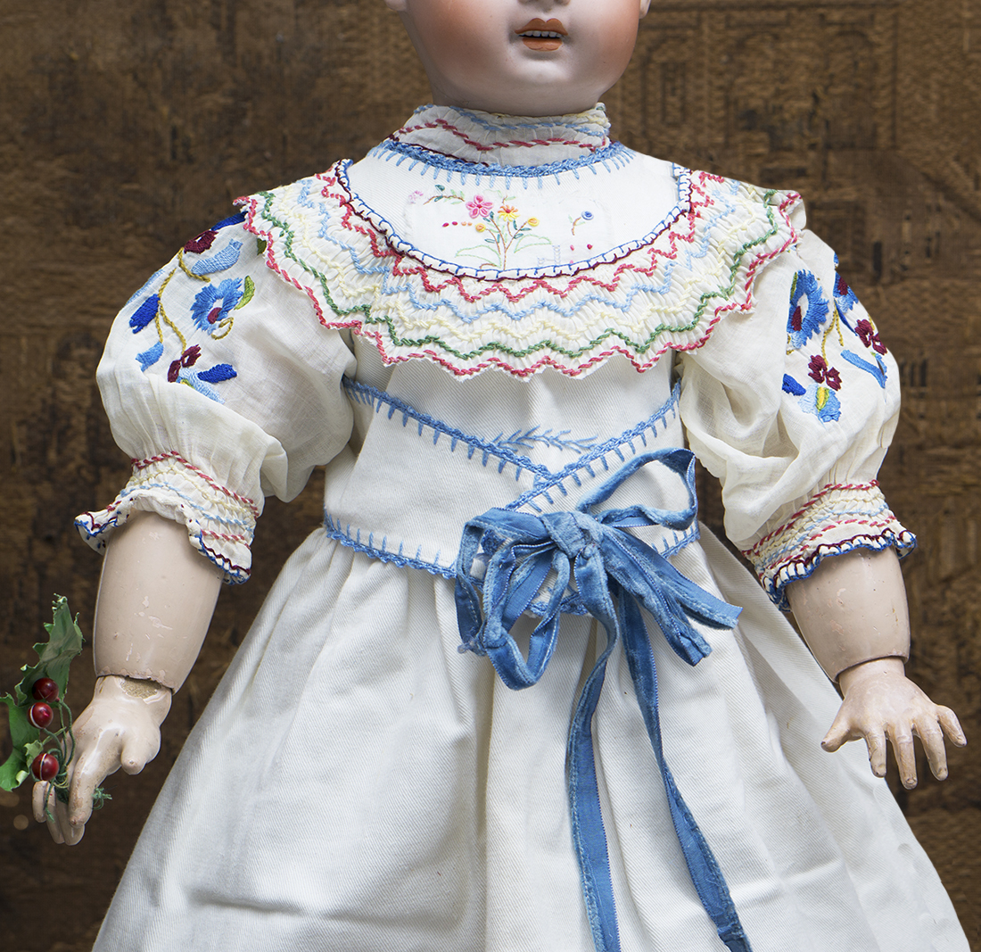 Antique doll dress