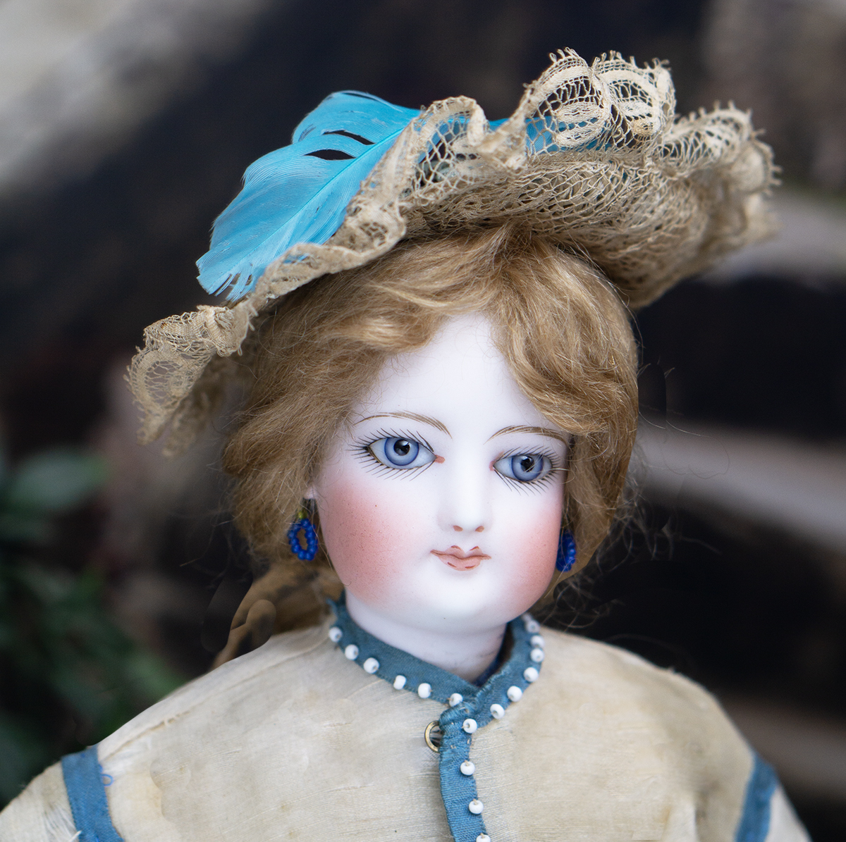Antique Fashion doll in original gown