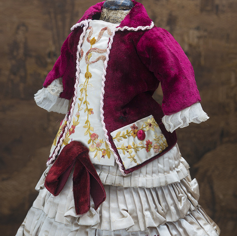 Antique doll dress