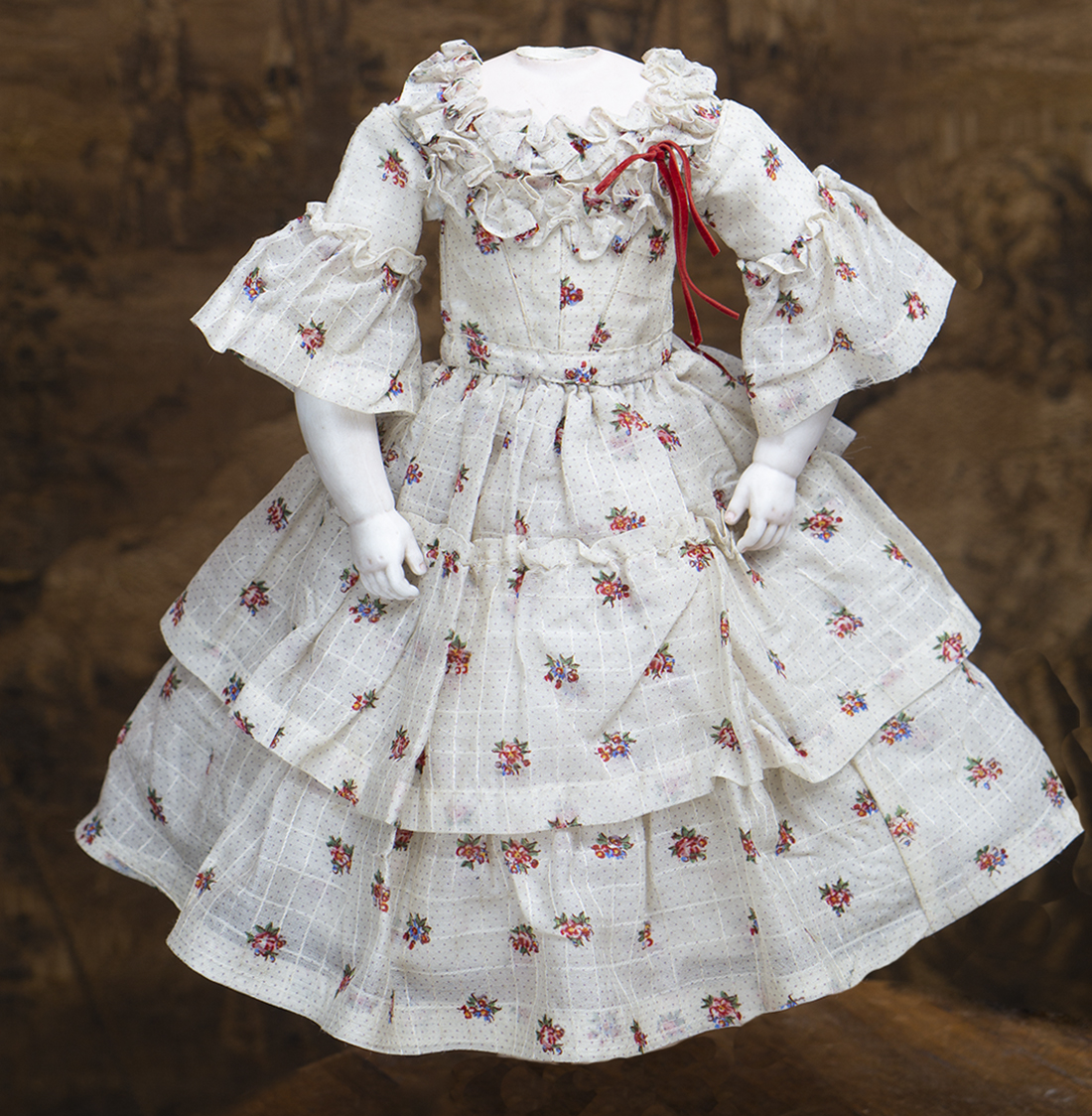 ANTIQUE DOLL DRESS