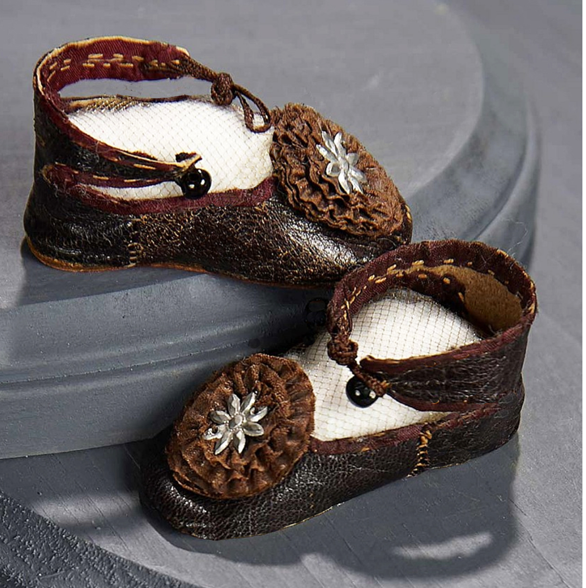 Antique Signed PARIS shoes
