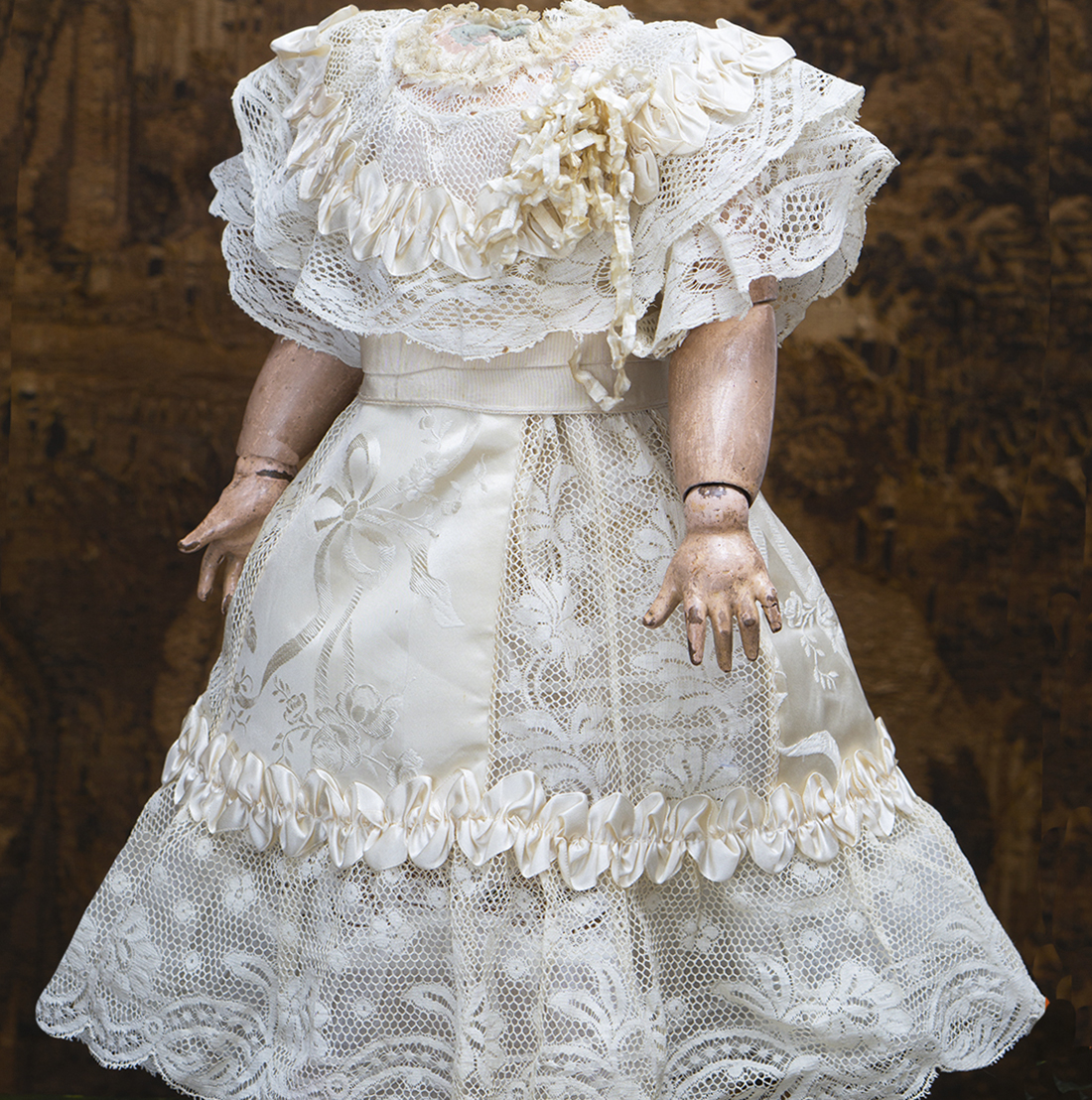 Antique doll dress