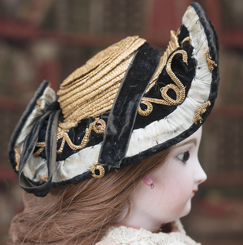 Rare Bonnet A Deux Bonjours, c.1860
