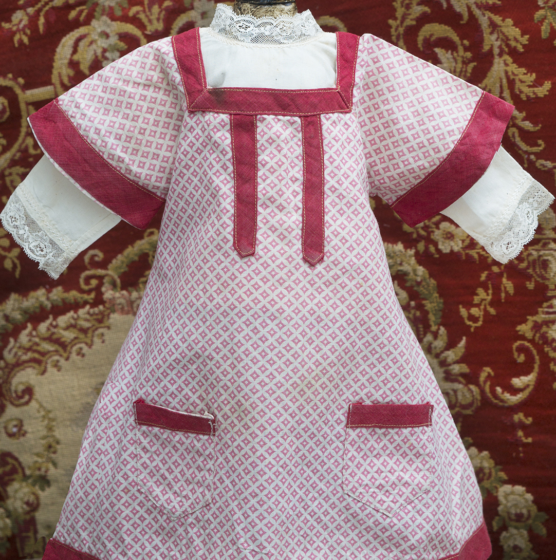 Antique Pinafore dress and blouse