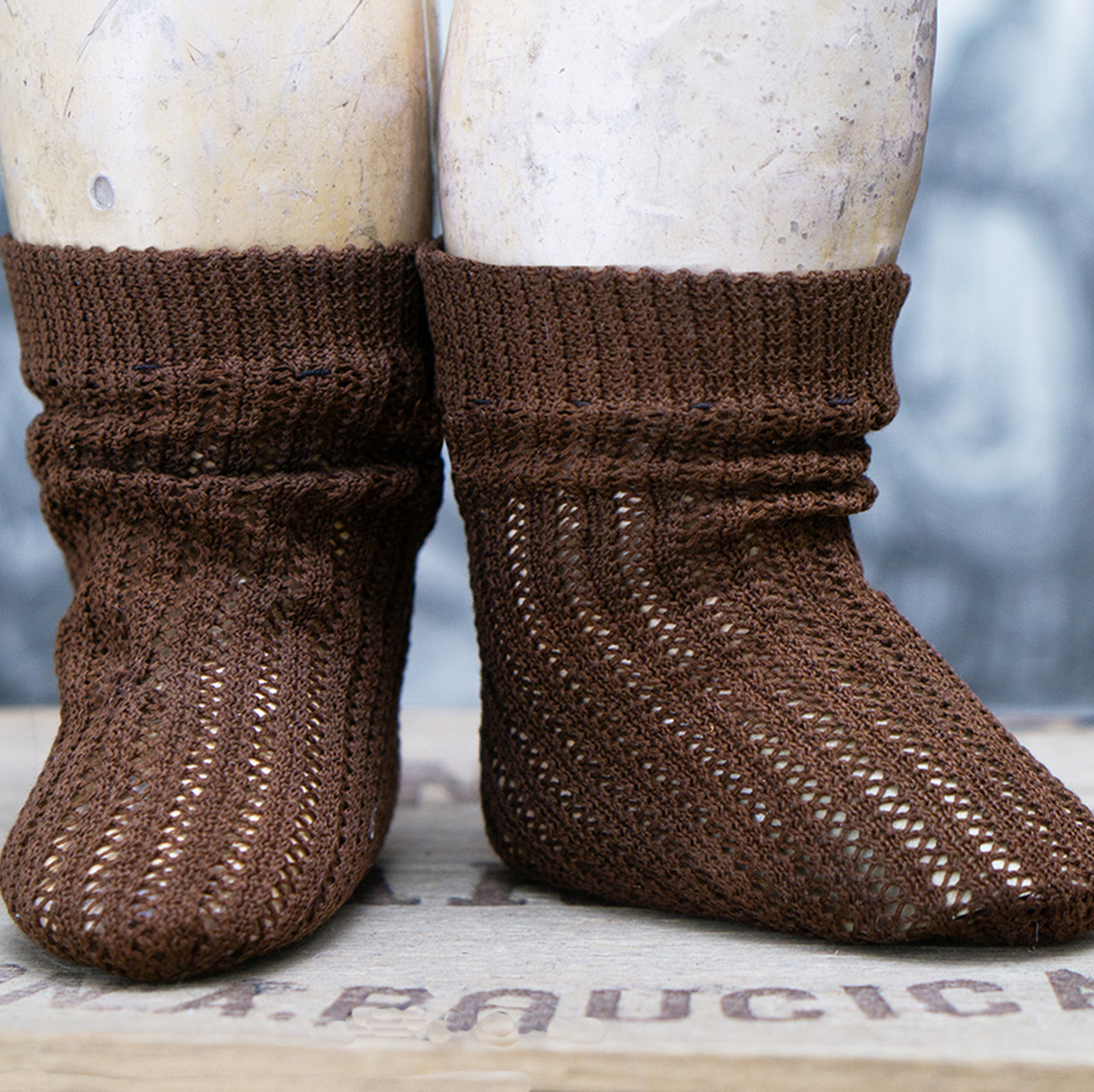 Antique doll socks
