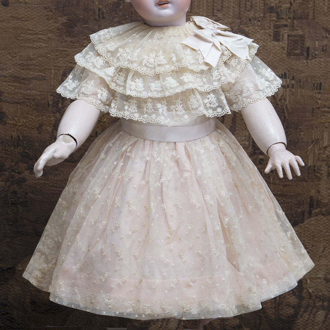 Antique Lace doll dress