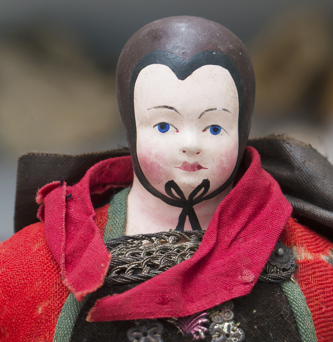 Rare doll i costume of the Vierlande