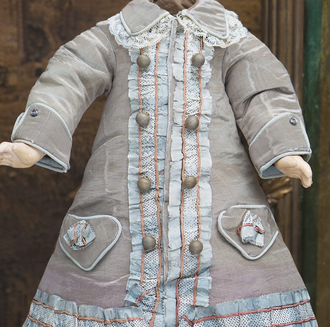 Antique Dress for 17in doll