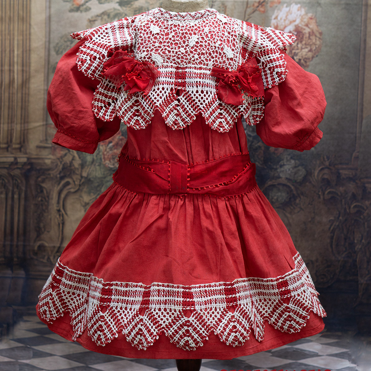 Antique doll dress
