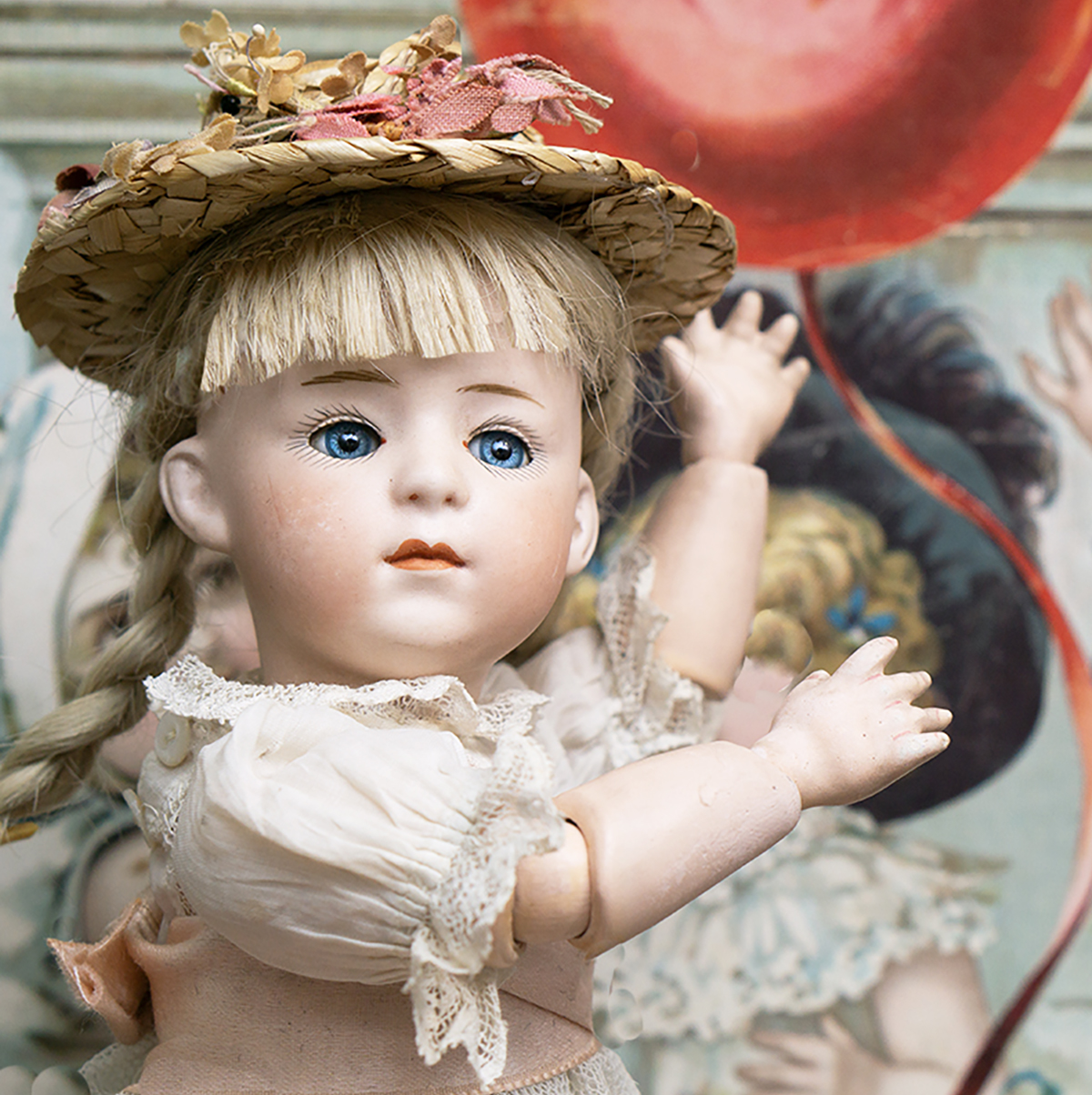 German Bisque Character Doll 7247