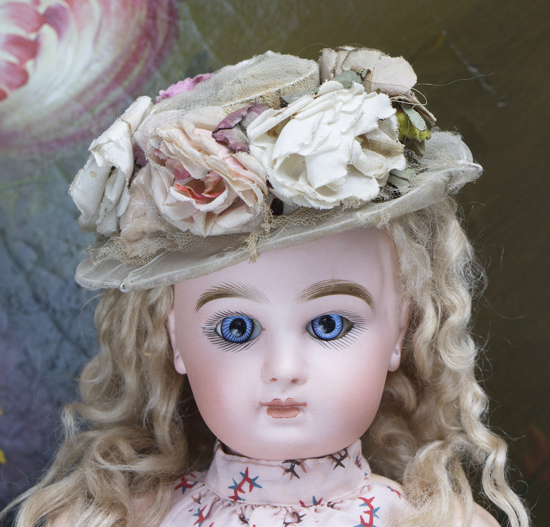 Antique doll hat