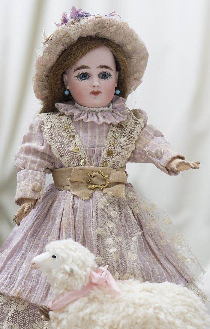 Редкая кукла  STEINER, 1870-е годы, 43 см