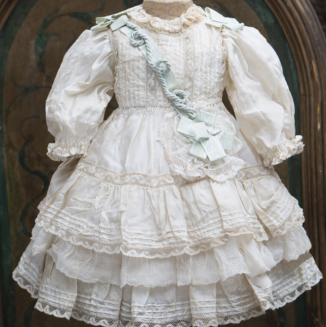 Antique doll dress