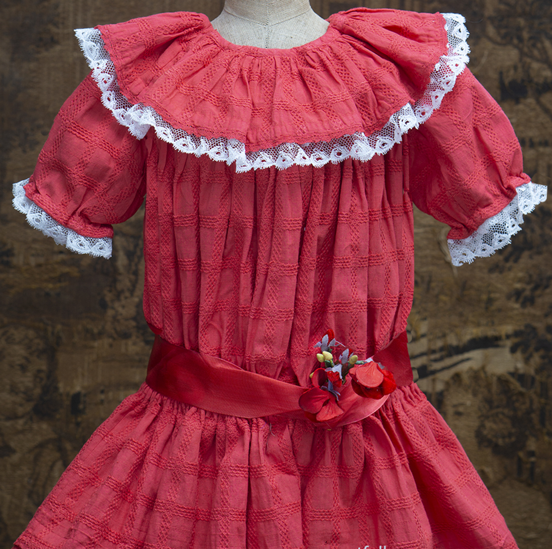 Antique doll dress