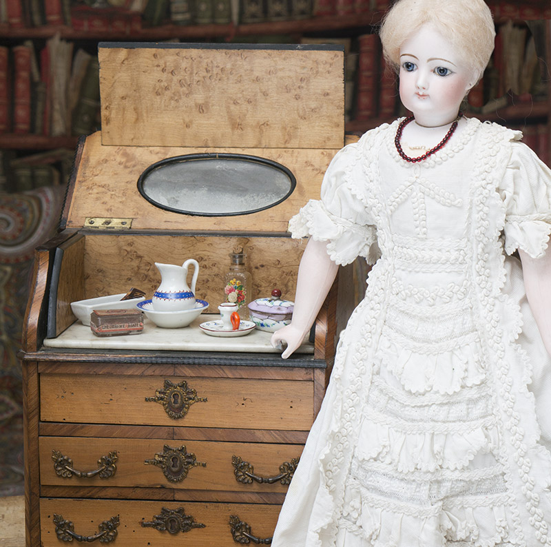 Fine Early French Marble Top Chest 