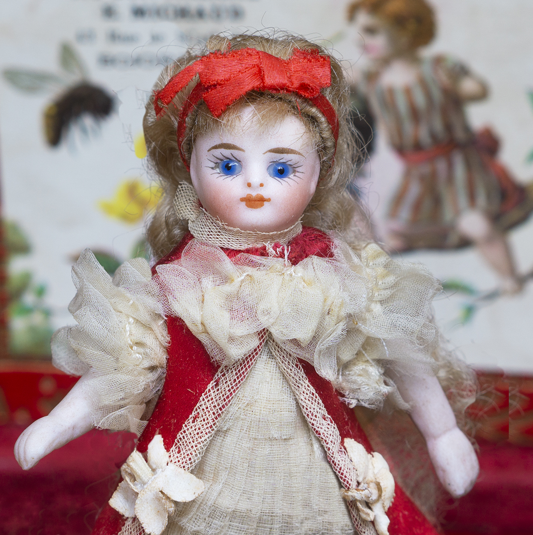 Antique Mignonette doll