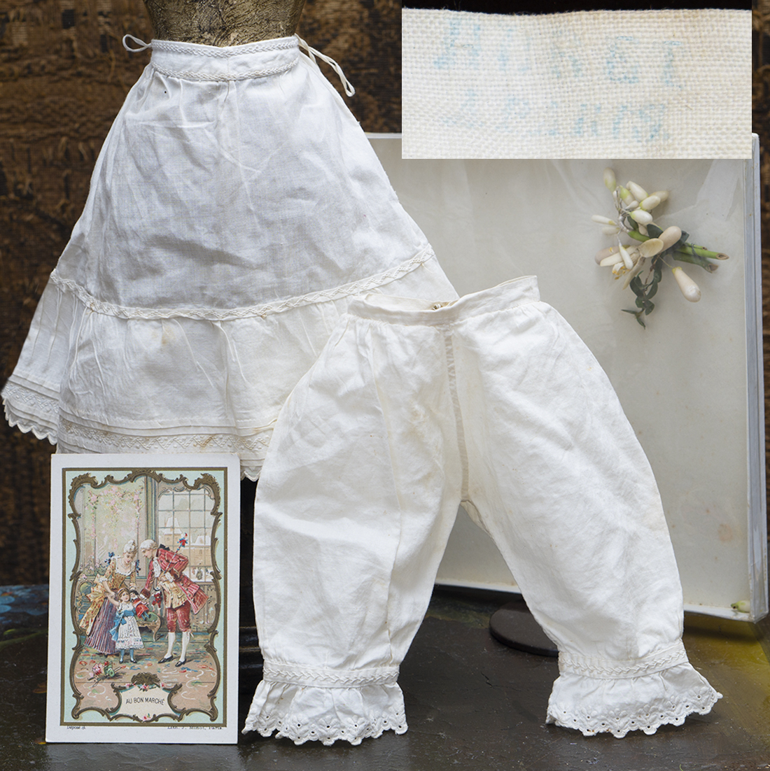 HURET doll undergarments set