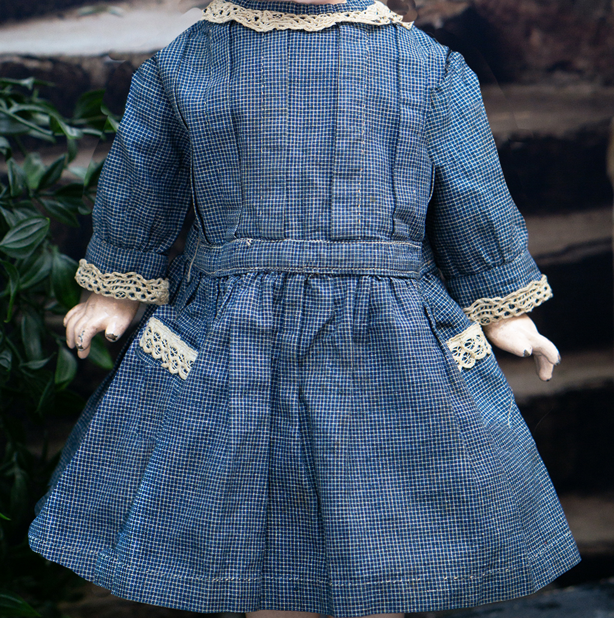 Antique Original Pinafore dress