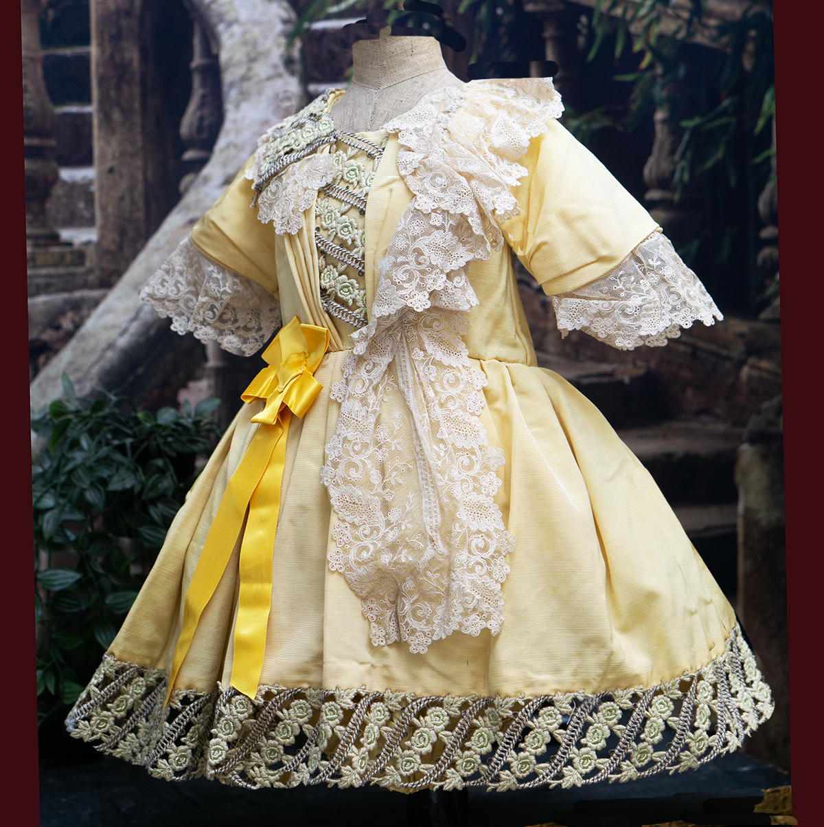 Antique Yellow dress