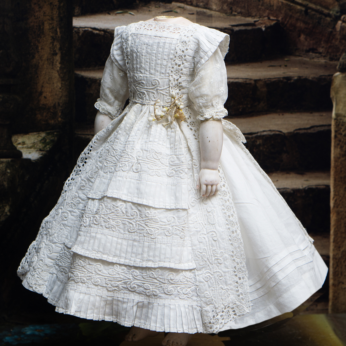 Antique doll dress