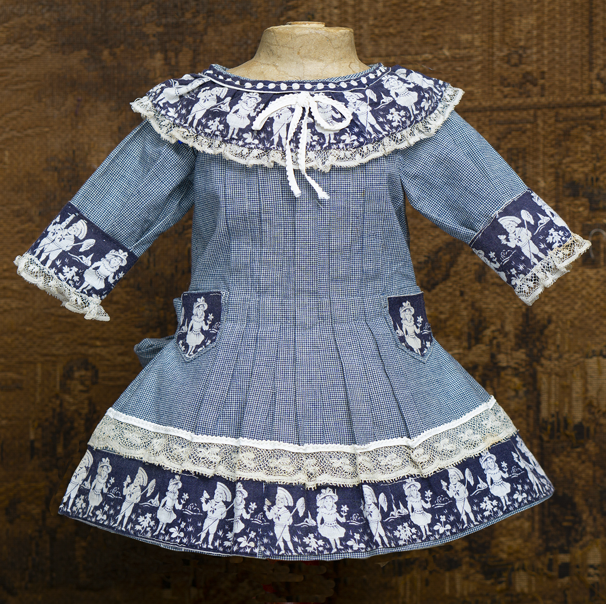 Antique doll dress