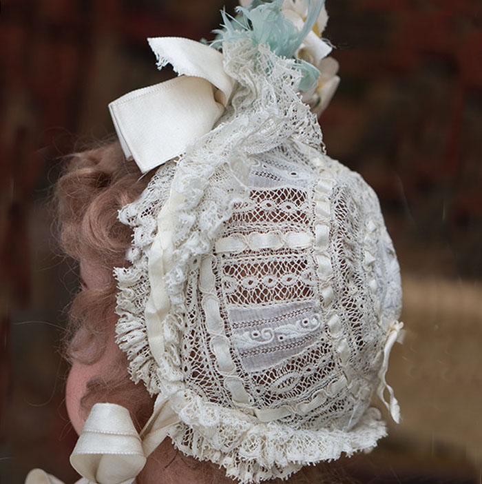 Antique Original Lace bonnet