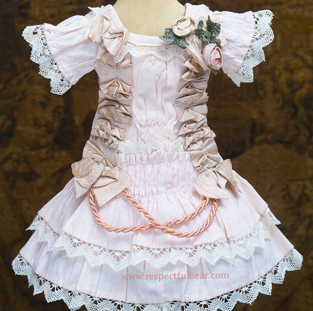 Antique doll dress