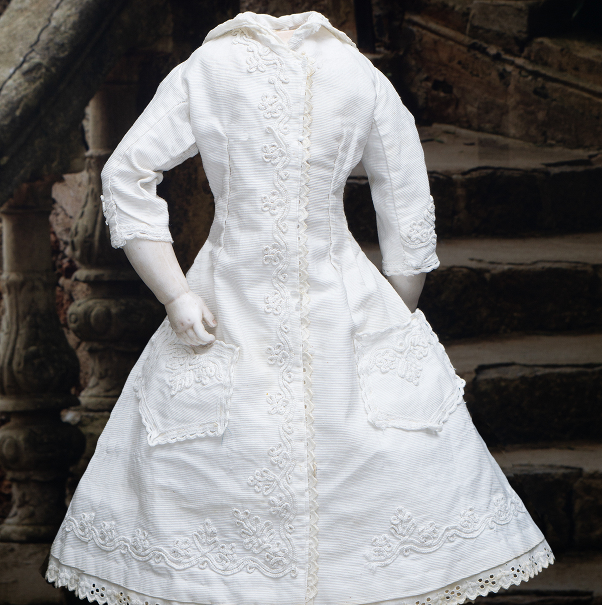 Antique doll dress
