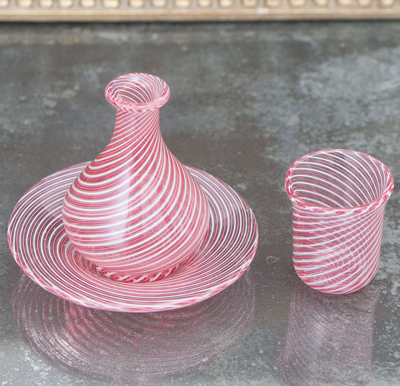 Antique  glass set