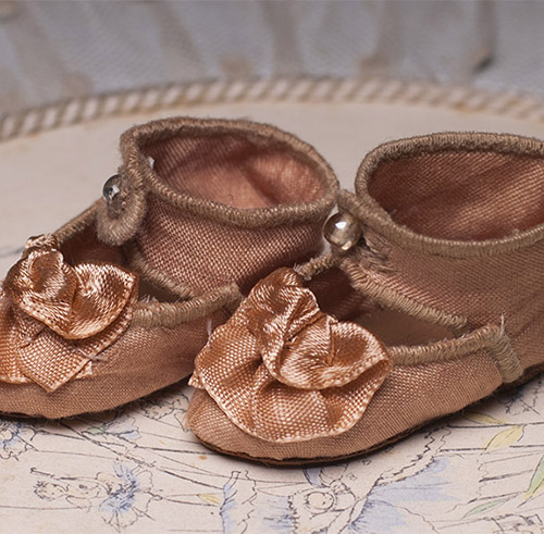 Antique French Jumeau Shoes