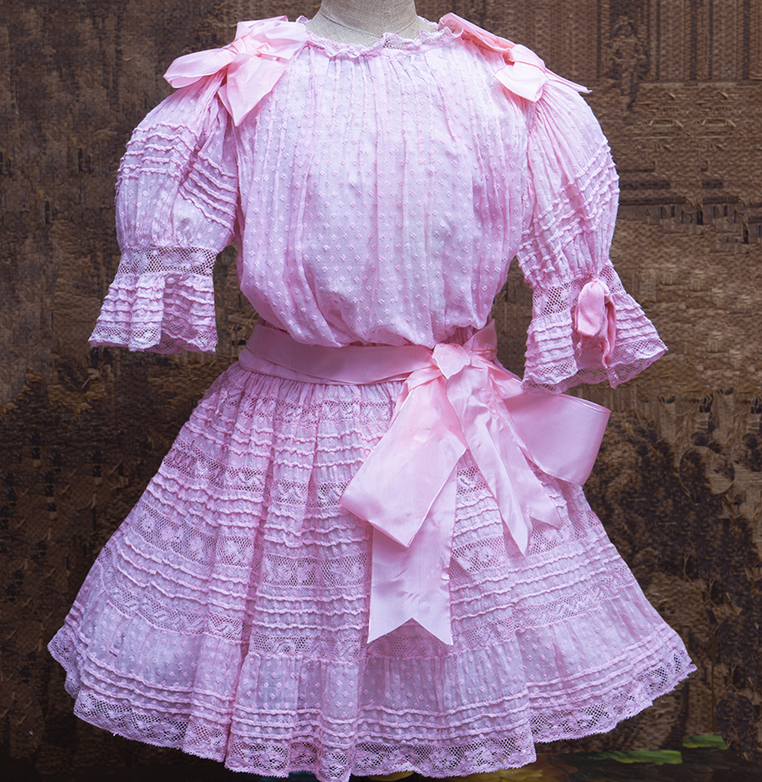 Antique doll dress