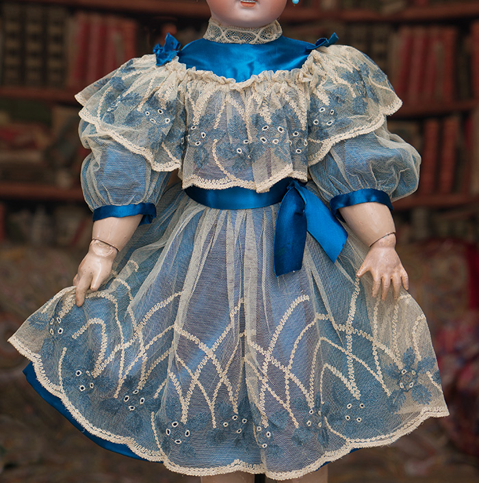 Antique Original Dress for doll 25-26