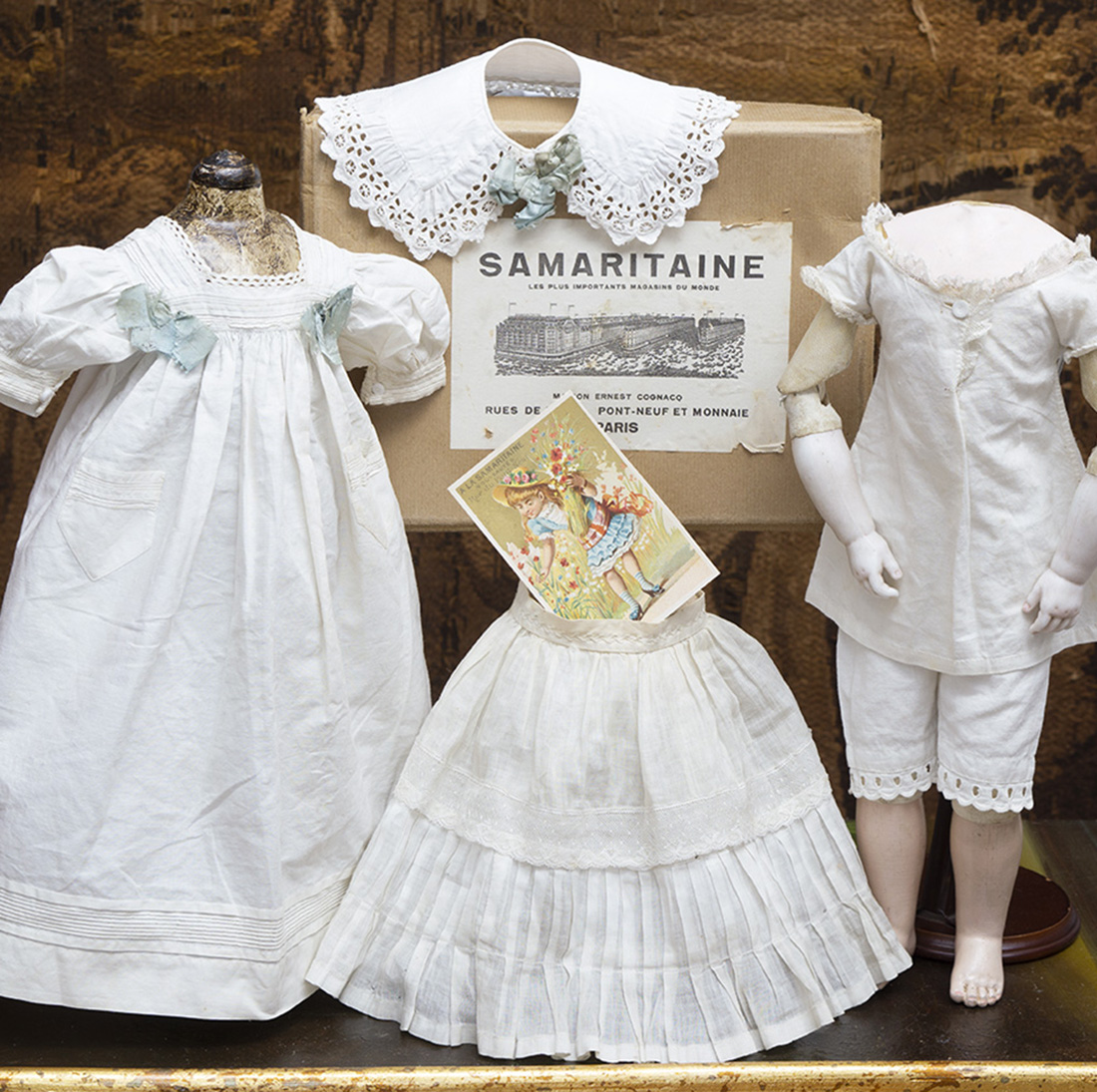 Antique doll undergarments