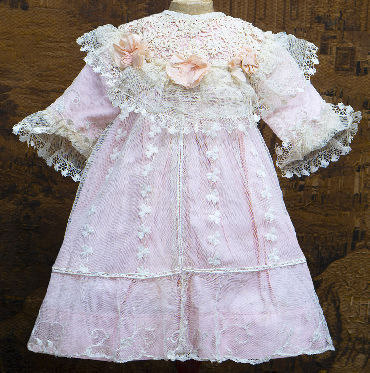 Antique dress for doll 26