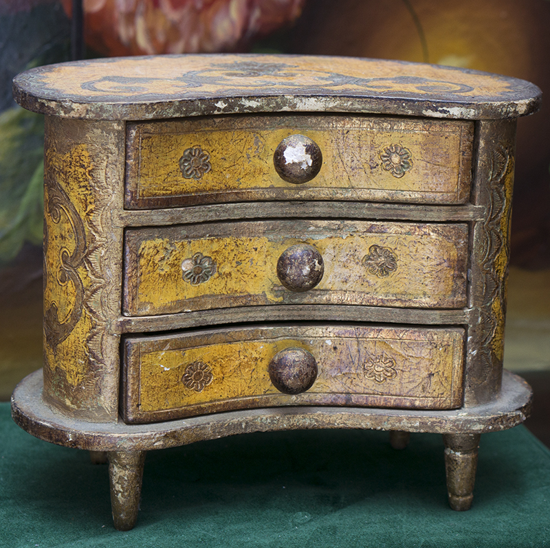 Antique doll dresser