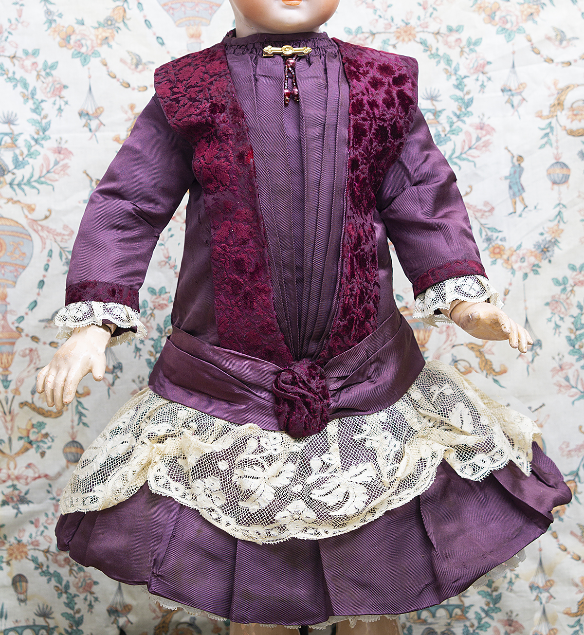 Antique doll dress